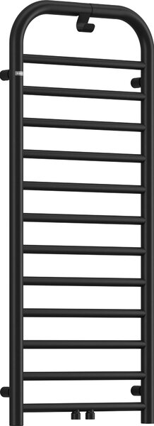 Deante Silia, calorifer baie 500x1210 mm, 458W, negru mat, DEA-AGI_NG41