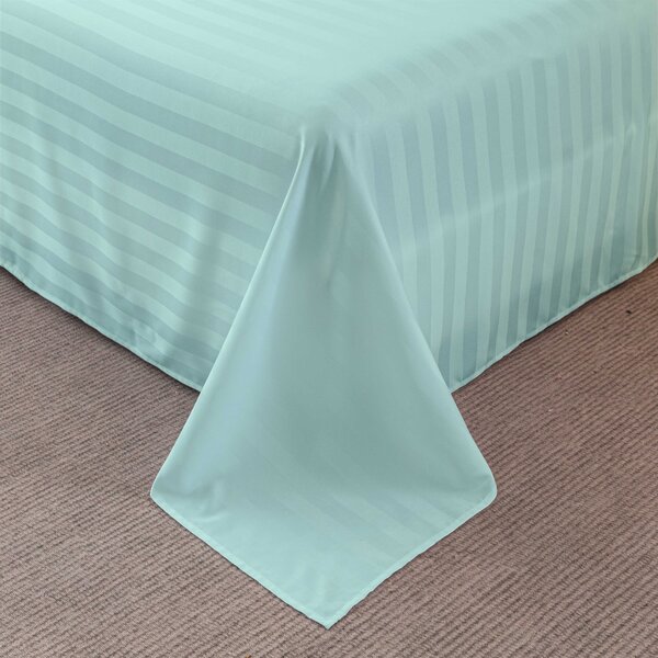 Cearsaf de hotel din microfibra 140x240 cm si husa pentru perna 50x70 cm JASMINE, mentol Inchidere: Tip hotel