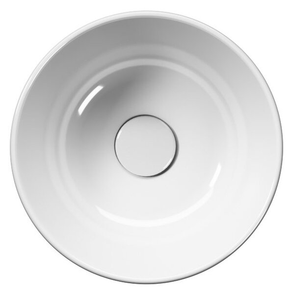 GSI Lavoar de blat ceramic GSI, KUBE X, diametru 32cm, alb ExtraGlaze, 943511