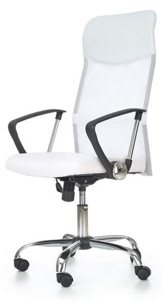 Scaun cu spatar alb Vire, 61X63X110/120 CM
