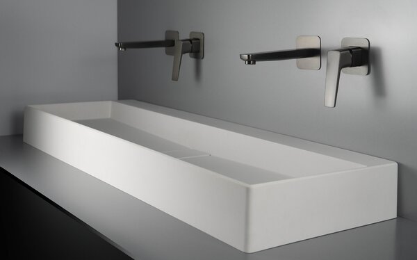 Deante Blur, lavoar blat granit 1200x400x120 mm, alb, DEA-CQB_AU2S