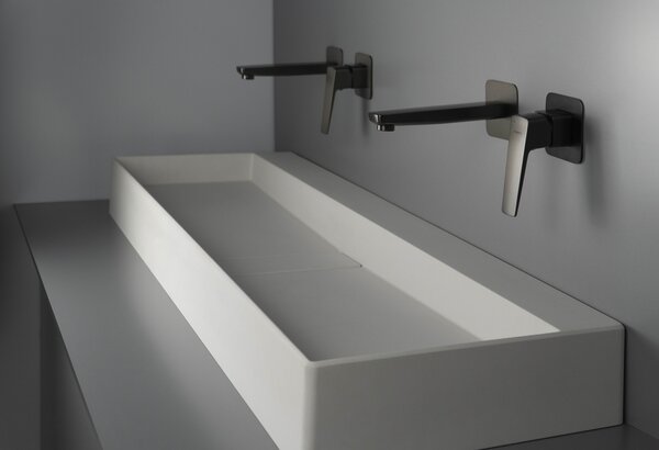 Deante Blur, lavoar blat granit 1200x400x120 mm, alb, DEA-CQB_AU2S