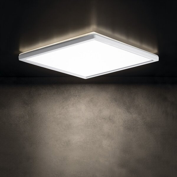 KANLUX KANLUX, Lampă de tavan LED AZPO, 225x225mm, 12.3W, 3000/4000/6000K, IP54, alb, 31530