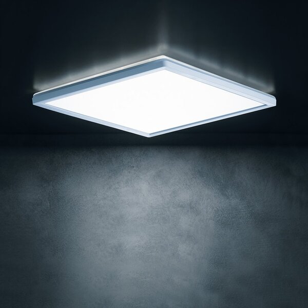 KANLUX KANLUX, Lampă de tavan LED AZPO, 225x225mm, 12.3W, 3000/4000/6000K, IP54, alb, 31530