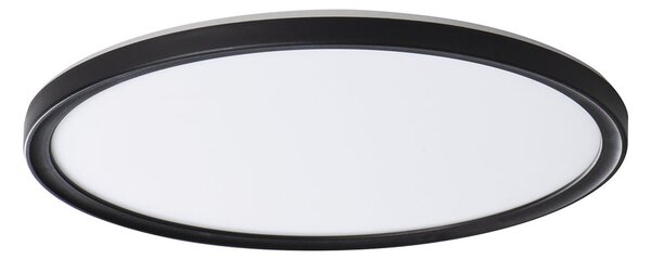 KANLUX KANLUX, Plafonieră LED AZPO, diametru 420mm, 22W, 3000/4000/6000K, IP54, negru mat, 31517
