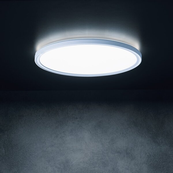 KANLUX KANLUX, Plafonieră LED AZPO, diametru 225 mm, 11,8 W, 3000/4000/6000 K, IP54, alb, 31512