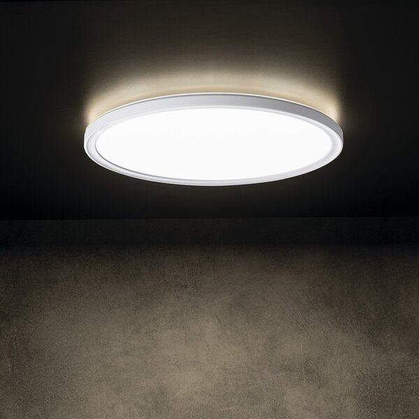 KANLUX KANLUX, Plafonieră LED AZPO, diametru 225 mm, 11,8 W, 3000/4000/6000 K, IP54, alb, 31512