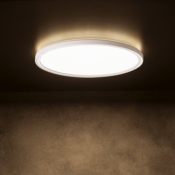 KANLUX KANLUX, Plafonieră LED AZPO, diametru 225 mm, 11,8 W, 3000/4000/6000 K, IP54, alb, 31512