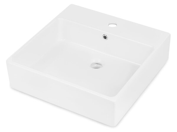 Deante Temisto, chiuveta blat 50x50 cm, alb, CDT_6U5S