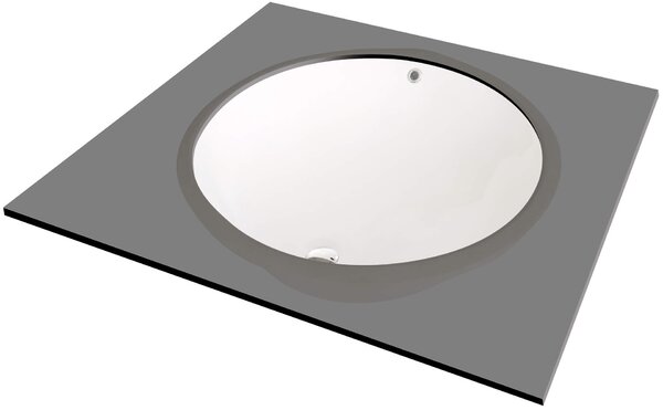 Deante Alpina, chiuveta ceramica subtop, alb, DEA-CGA_6U5U