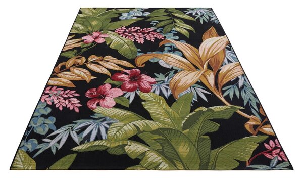 Covor de exterior negru 80x165 cm Flair – Hanse Home