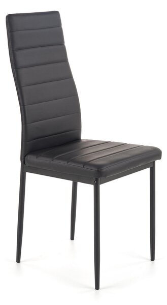 Scaun tapitat cu piele ecologica K70, 50X40X95 CM