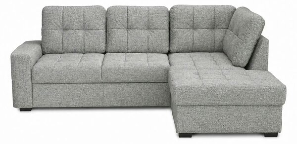 Coltar extensibil pentru living HERA, sezlong dreapta, stofa gri - Orl