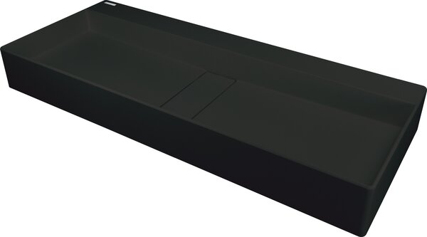 Deante Blur, lavoar blat granit 800x400x120 mm, negru, DEA-CQB_NU8S
