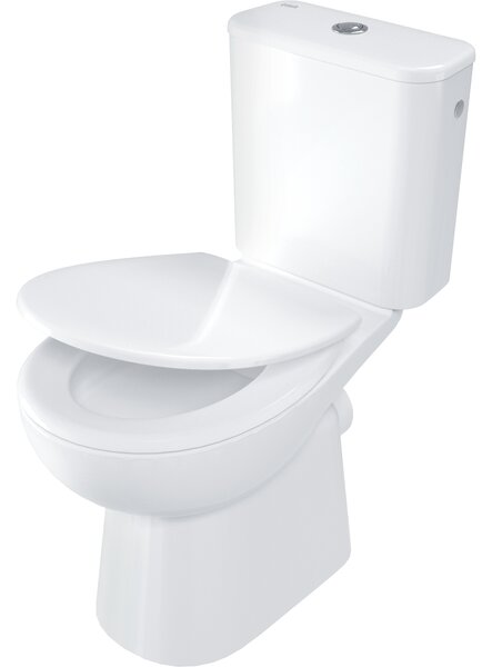 Deante Funkia Evo wc compact cu capac soft-close alb CDFD_6RPS