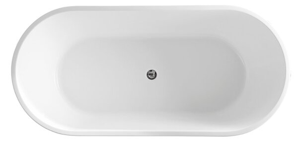 Polysan Polysan, cadă de sine stătătoare AZRA 170x80x58cm, albă, 68631