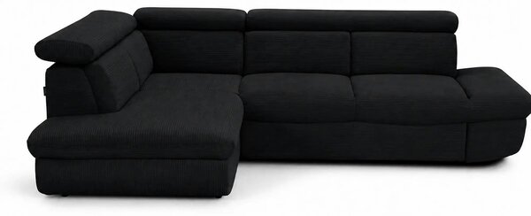 Coltar extensibil sufragerie REGAL, sezlong stanga, stofa catifelata n