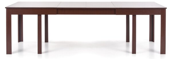 Masa living SEWERYN, nuc inchis, PAL/MDF, 160/300X90X76 cm