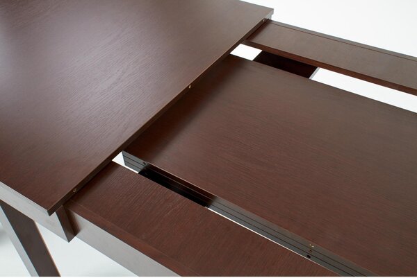 Masa living SEWERYN, nuc inchis, PAL/MDF, 160/300X90X76 cm