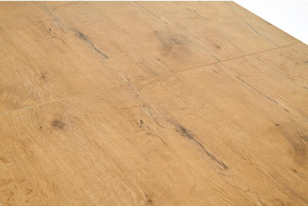 Mese din lemn stejar Tiago, 140/220X80X76 CM