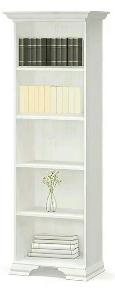 Biblioteca pentru living IRYS, pin alb anderson, PAL laminat, 70x43x19