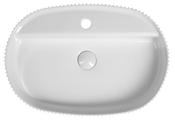 Isvea Lavoar ceramic de blat Isvea, SINTESI, 60x40cm, alb, 10SI65060