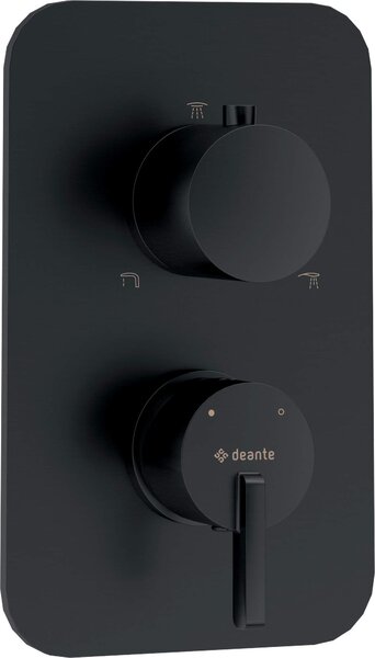 Deante Silia, capac baterie pentru BOX ascuns, negru mat, DEA-BXY_NQSM