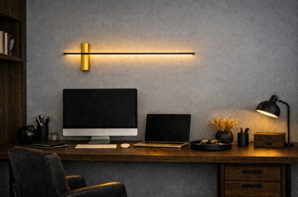 Open Design OR85082 - Aplica de perete LED BENE, 7W/230V, 62 cm, aurie