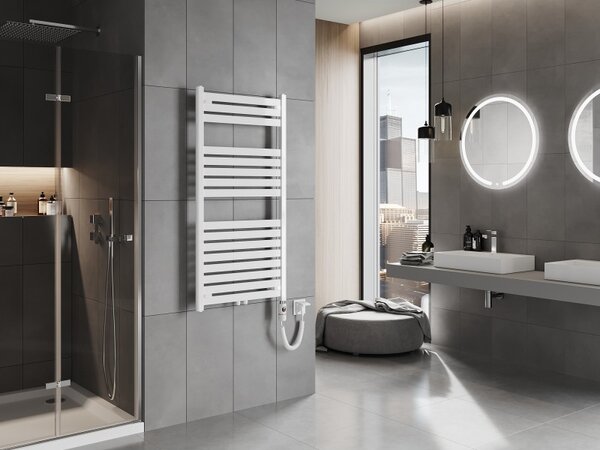 Mexen Uran, element electric de încălzire 1200x600 mm + tijă de încălzire 600 W, alb, W105-1200-600-2600-20