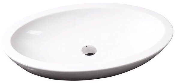 Isvea Isvea, chiuveta ceramica SISTEMA 75x42cm, ovala, 10AR65075