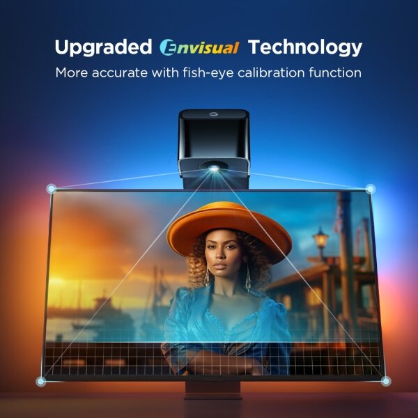 Govee - TV Backlight 3 Lite TV 40-50" SMART LED retroiluminare RGBICW Wi-Fi IP67 + telecomandă