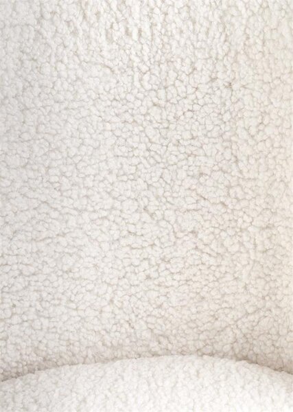 Scaun K474, stofa blana crem, 54x64x80 cm