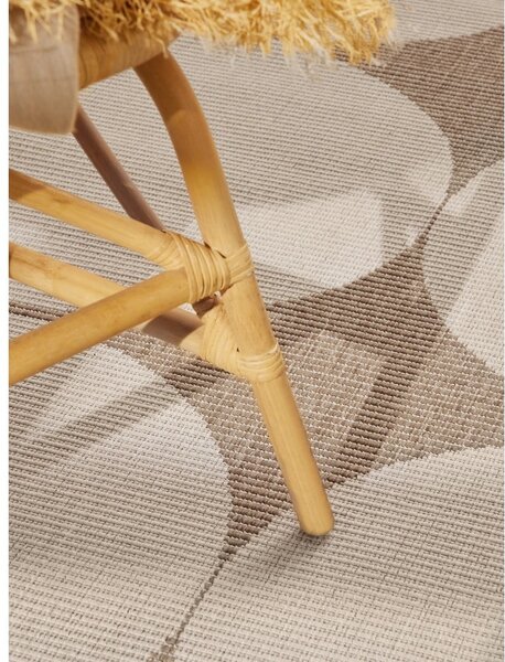 Covor pentru exterior și interior bej/fildeș 120x170 cm Duet Bowen – NORTHRUGS