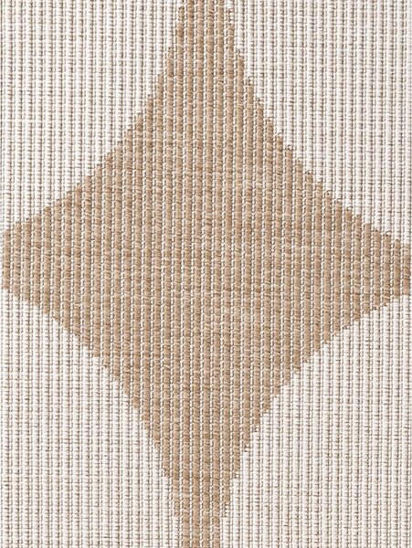 Covor pentru exterior și interior bej/fildeș 120x170 cm Duet Bowen – NORTHRUGS