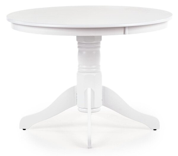 Masă Houston 298, Alb, 75cm, 22 kg, Lemn: Cauciuc