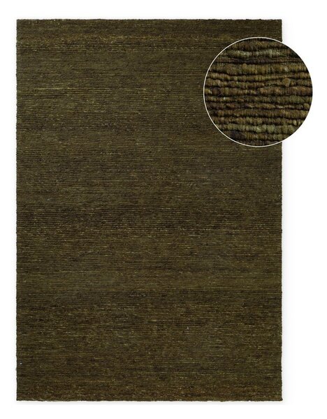 Covor verde închis țesut manual din lână 120x170 cm Bexley Woolwich – Ted Baker
