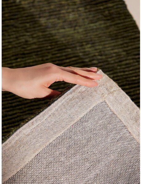 Covor verde închis țesut manual din lână 120x170 cm Bexley Woolwich – Ted Baker