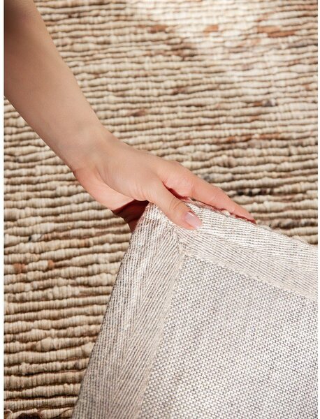 Covor bej țesut manual din lână 120x170 cm Bexley Woolwich – Ted Baker