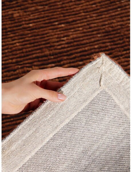 Covor maro țesut manual din lână 120x170 cm Bexley Woolwich – Ted Baker