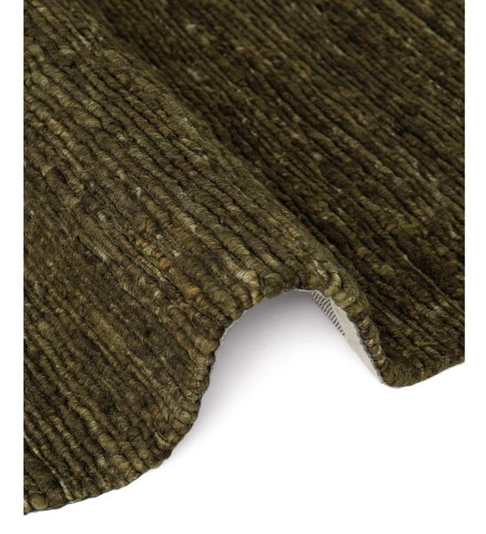 Covor verde închis țesut manual rotund din lână ø 160 cm Bexley Woolwich – Ted Baker