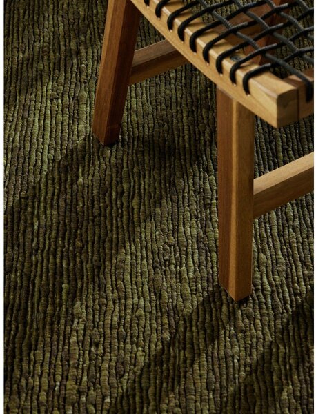 Covor verde închis țesut manual rotund din lână ø 160 cm Bexley Woolwich – Ted Baker