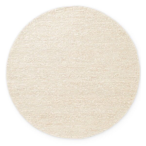 Covor crem țesut manual rotund din lână ø 160 cm Bexley Woolwich – Ted Baker