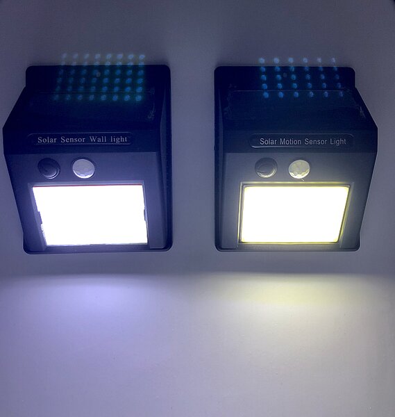 Set 4 Lampi Solare CLD cu 48 LED senzor de miscare si lumina