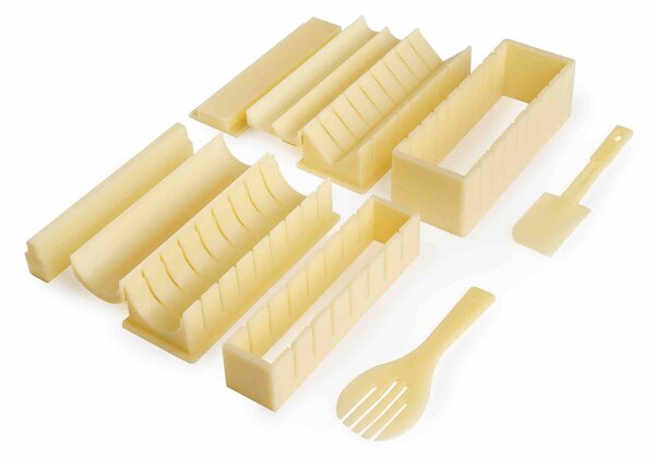 Set complet pentru preparare sushi - 10 piese onuvio®, ustensile premium, ideal pentru sushi acasă
