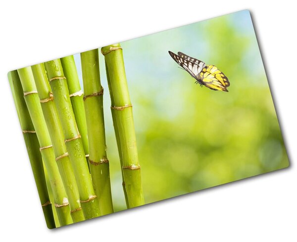 Tocător de bucătărie Bambus și fluture