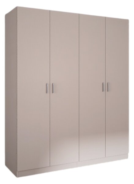 Dulap Haine 4 Usi, H200 x A50 L160cm, Culoare Casmir, Material Pal 18mm