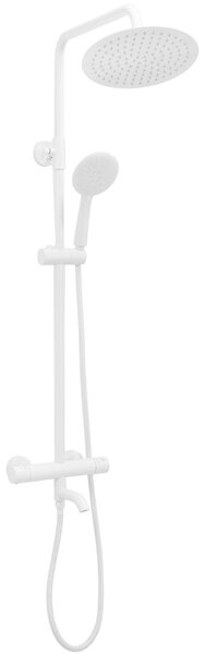 Set de dus cu termostat Lungo White Matt