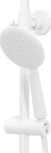 Set de dus cu termostat Lungo White Matt