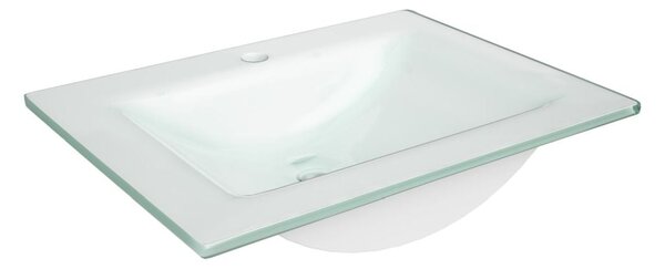 Defra Puro lavoar 61x46 cm dreptunghiular mobilier alb luciu 3072