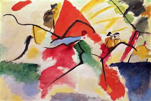 Wassily Kandinsky - Artă imprimată Improvisation No. 5, 1911, (40 x 26.7 cm)